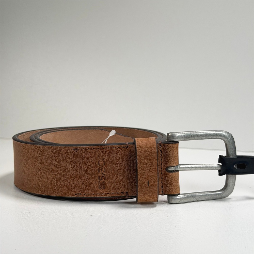 Joe's Full Grain Leather Belt Mens 34 Brown Hand Crafted NWT